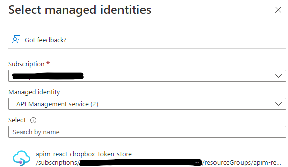 Chose the right Managed Identity