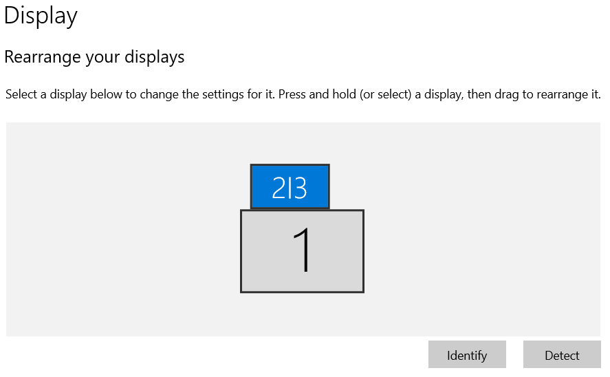 Extending and duplicating screens